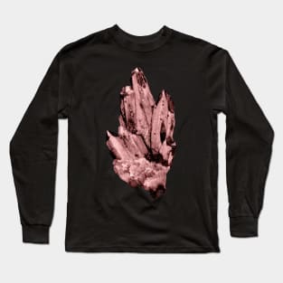 bubblegum crystal cluster Long Sleeve T-Shirt